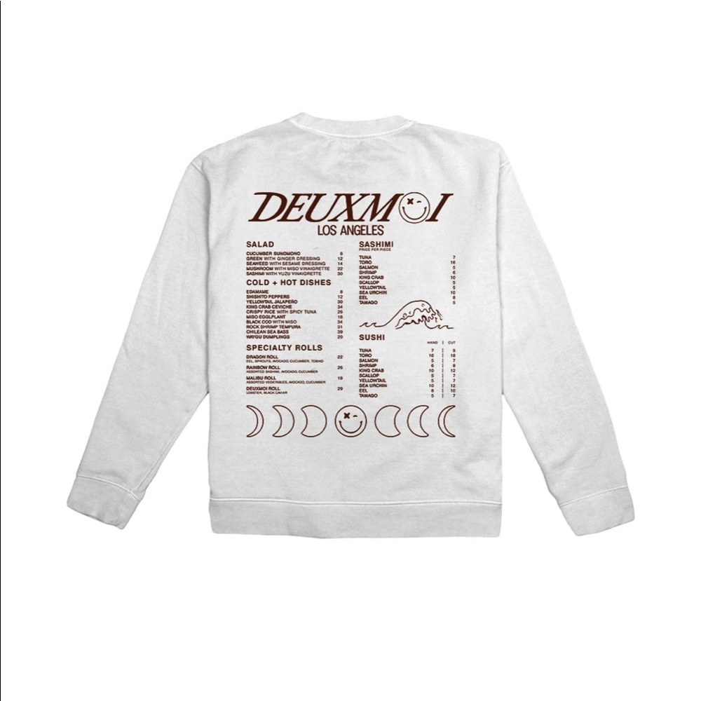COPY - Brand new deuxmoi sweatshirt.